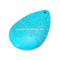 Semi Precious stone Turquoise Waterdrop jewelry necklace pendant